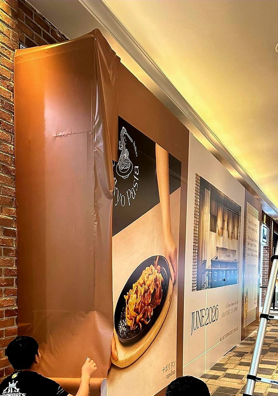 construction hoarding vinyl wraps 1